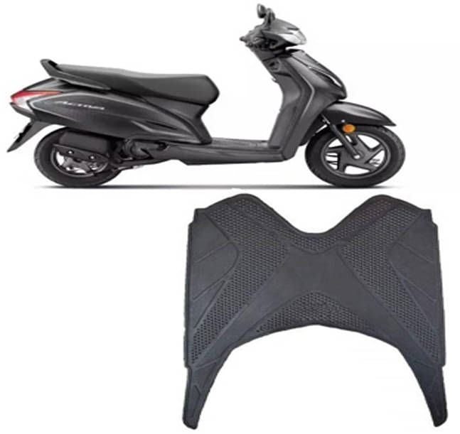     			Anti skid Scooter/Scooty Foot Mat Rubber Floor Mat Accessories for Activa 5G_02