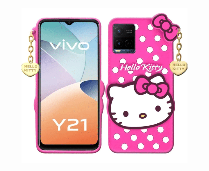     			BKRT Silicon Soft cases Compatible For Rubber Vivo Y21 ( Pack of 1 )