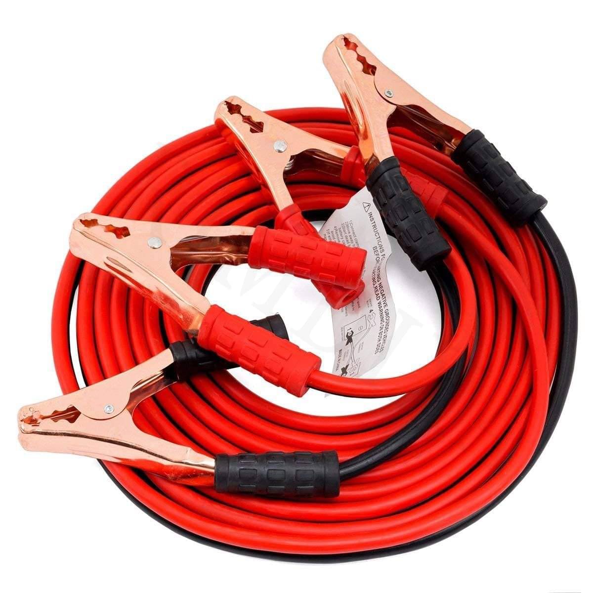 Bhavyta Car Heavy Duty Auto Jumper Cable Battery Booster Wire Clamp with Alligator Wire (7ft, 500 AMP) Emergency Car Battery Charging Booster Cables for car Truck Bhavyta Car Heavy Duty Auto Jumper Cable Battery Booster Wire Clamp with Alligator Wire (7ft, 500 AMP) Emergency Car Battery Charging Booster Cables for car Truck