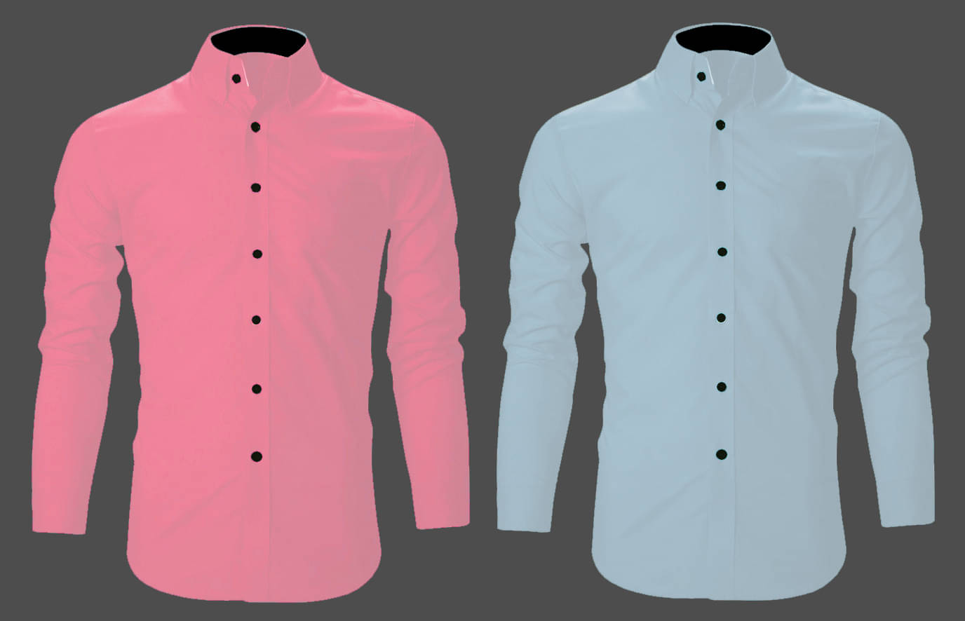 Bluedove Cotton Blend Regular Fit Solids Full Sleeves Men's Casual Shirt - Light Blue ( Pack of 2 ) Bluedove Cotton Blend Regular Fit Solids Full Sleeves Men's Casual Shirt - Light Blue ( Pack of 2 )
