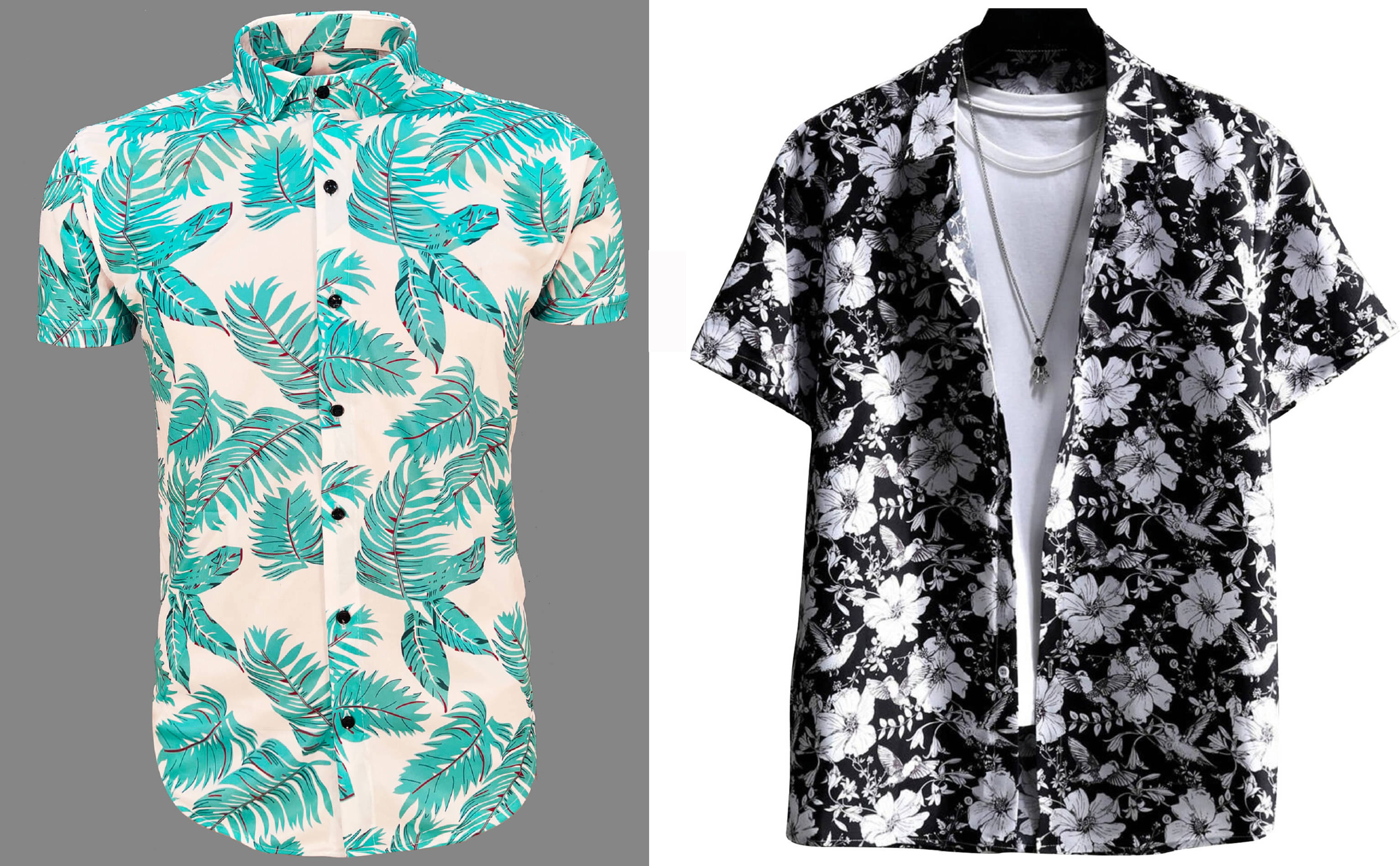 Bluedove Elastane Regular Fit Printed Half Sleeves Men's Casual Shirt - Black ( Pack of 2 ) Bluedove Elastane Regular Fit Printed Half Sleeves Men's Casual Shirt - Black ( Pack of 2 )