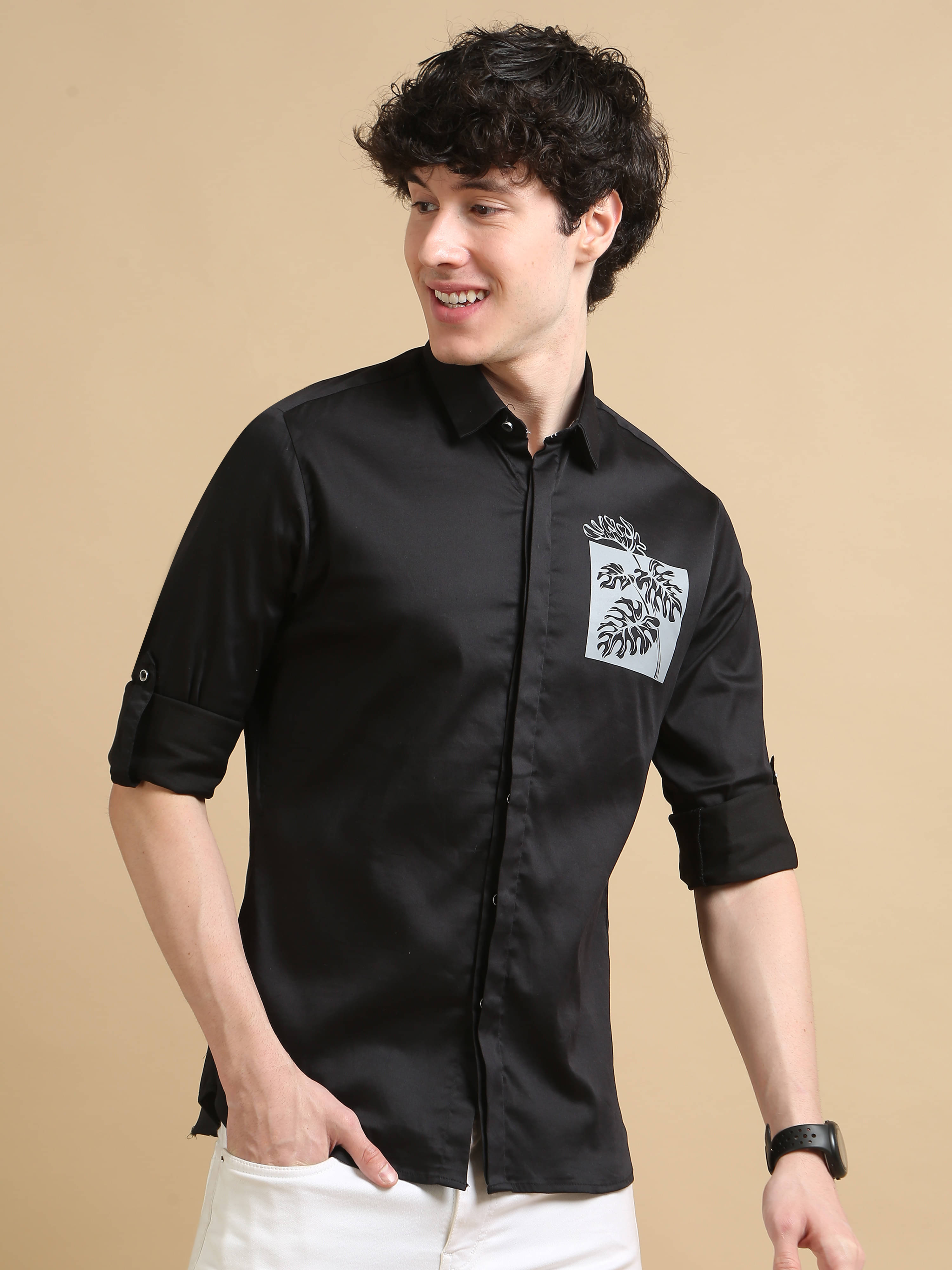 Cool Colors 100% Cotton Slim Fit Solids Full Sleeves Men's Casual Shirt - Dark Grey ( Pack of 1 ) Cool Colors 100% Cotton Slim Fit Solids Full Sleeves Men's Casual Shirt - Dark Grey ( Pack of 1 )