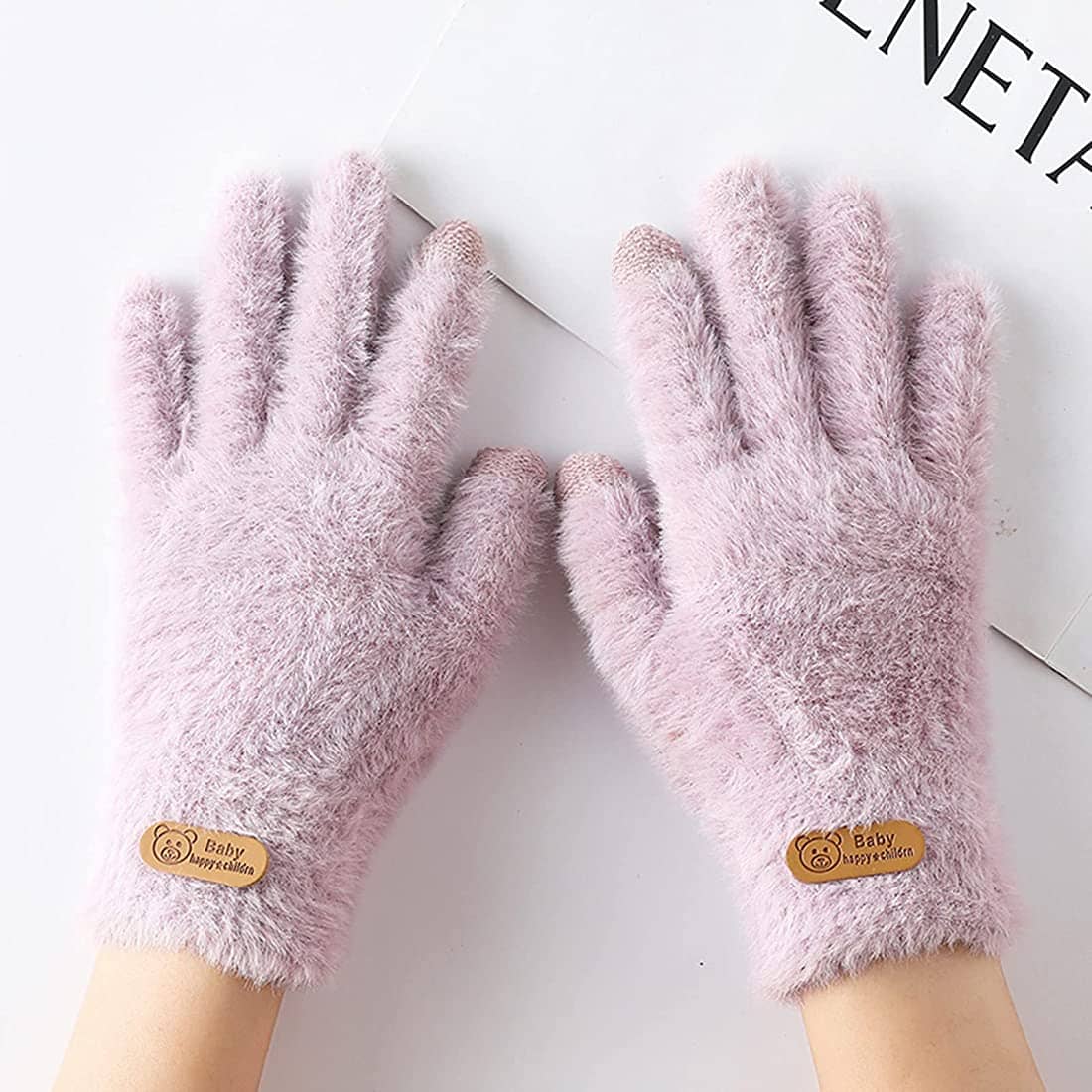 Creature Purple Women's Woollen Gloves ( Pack of 1 ) - Dupattas & Shawls | Buy online on ZillyBuy