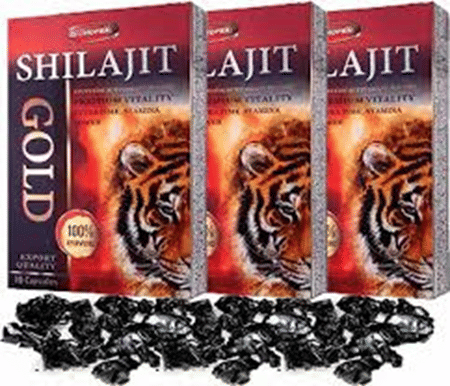     			Dr Chopra Shilajit Gold (100% Ayurvedic) 10x3=30 Capsule 10 no.s (Pack Of3)