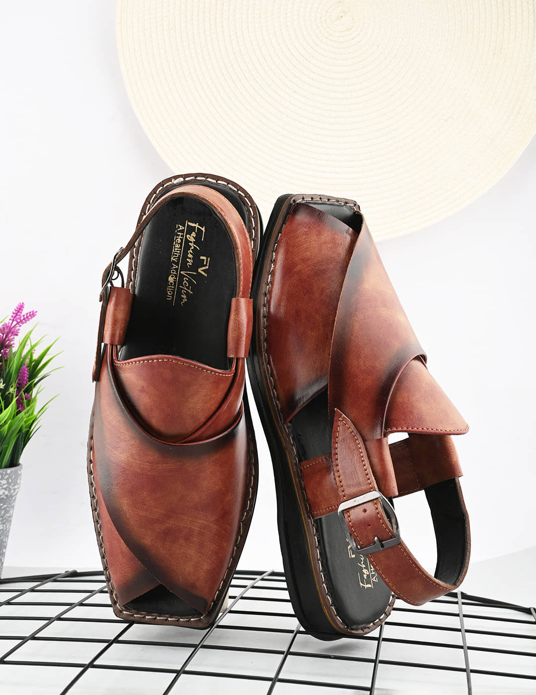Fashion Victim - Brown Men's Sandals