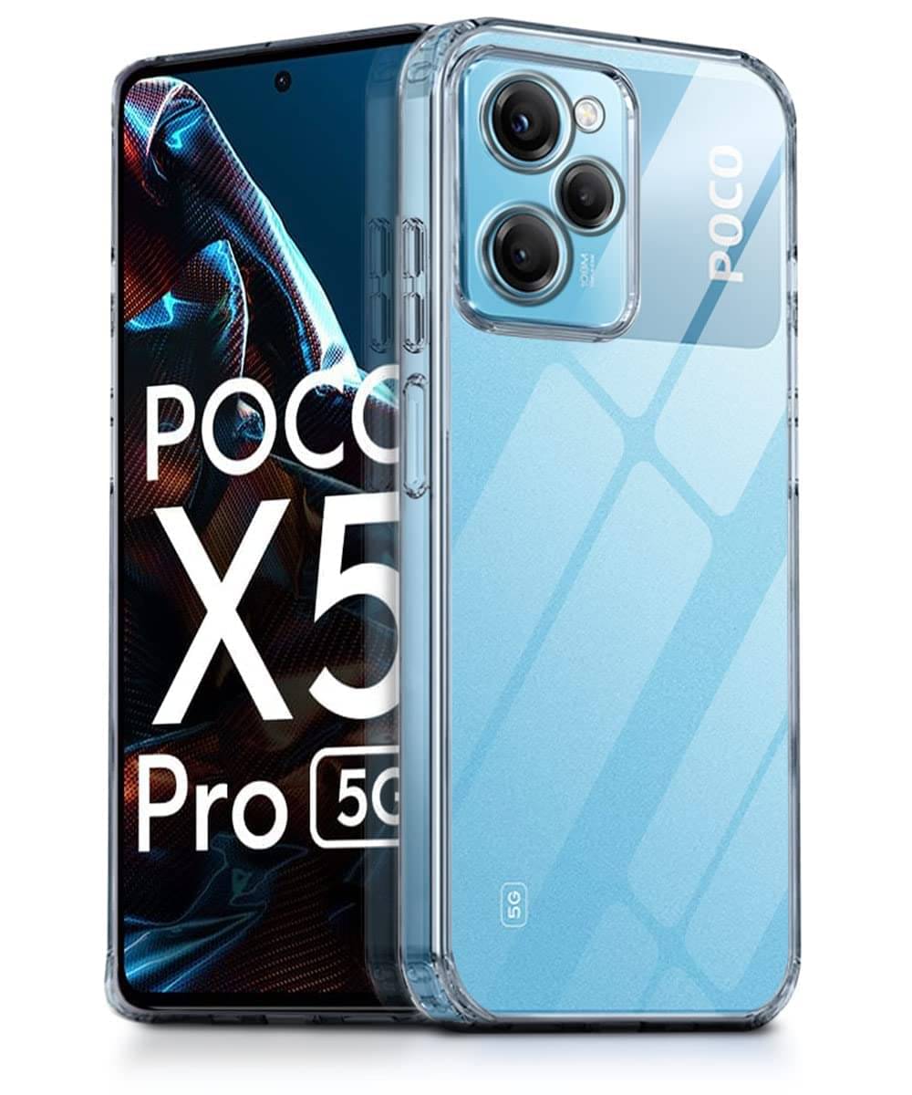 Finaux Silicon Soft cases Compatible For Silicon POCO X5 Pro ( Pack of 1 ) Finaux Silicon Soft cases Compatible For Silicon POCO X5 Pro ( Pack of 1 )