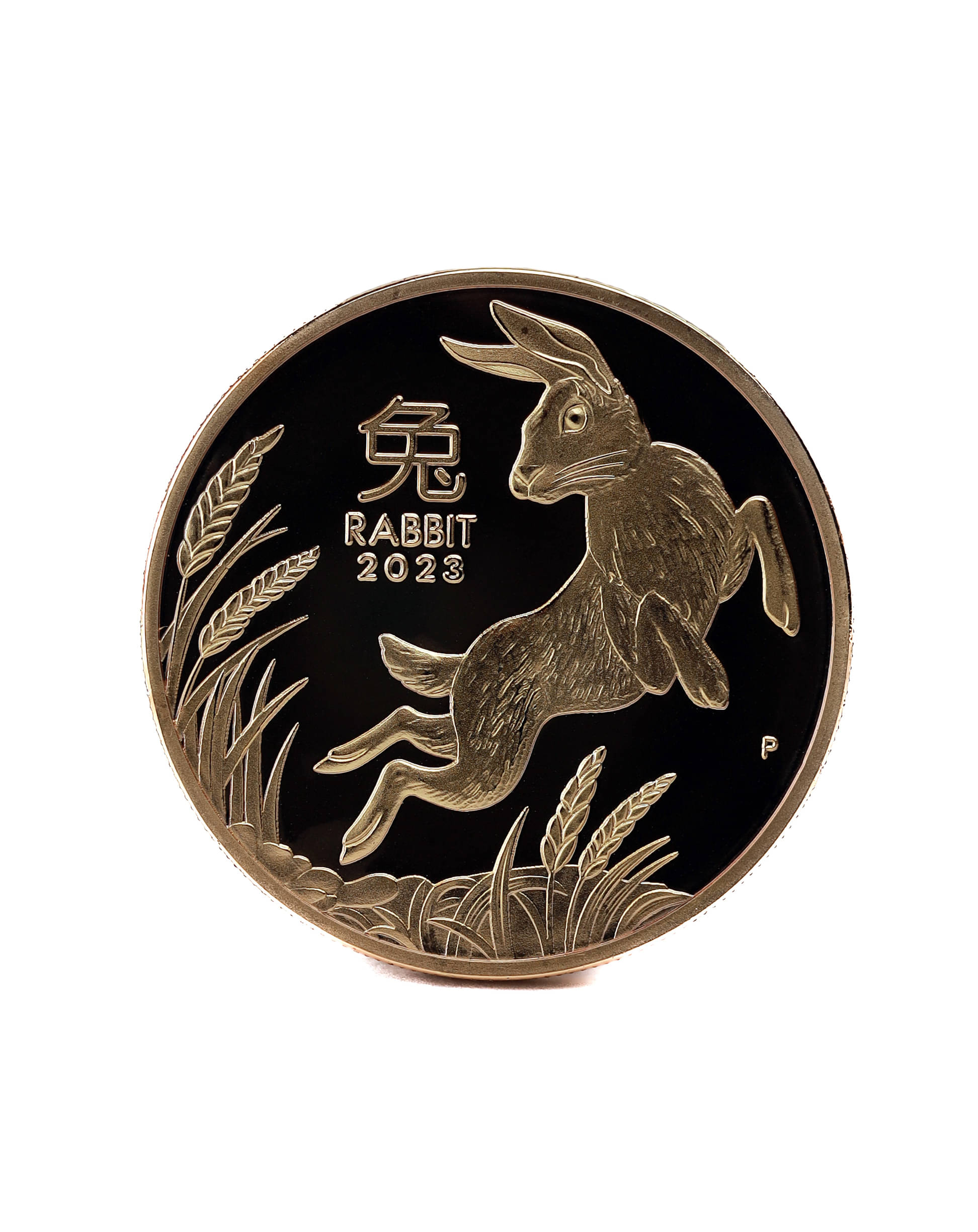 Gold Year of Rabbit 2023 Australia Lunar Series Lucky Commemorative Coin Gold Year of Rabbit 2023 Australia Lunar Series Lucky Commemorative Coin