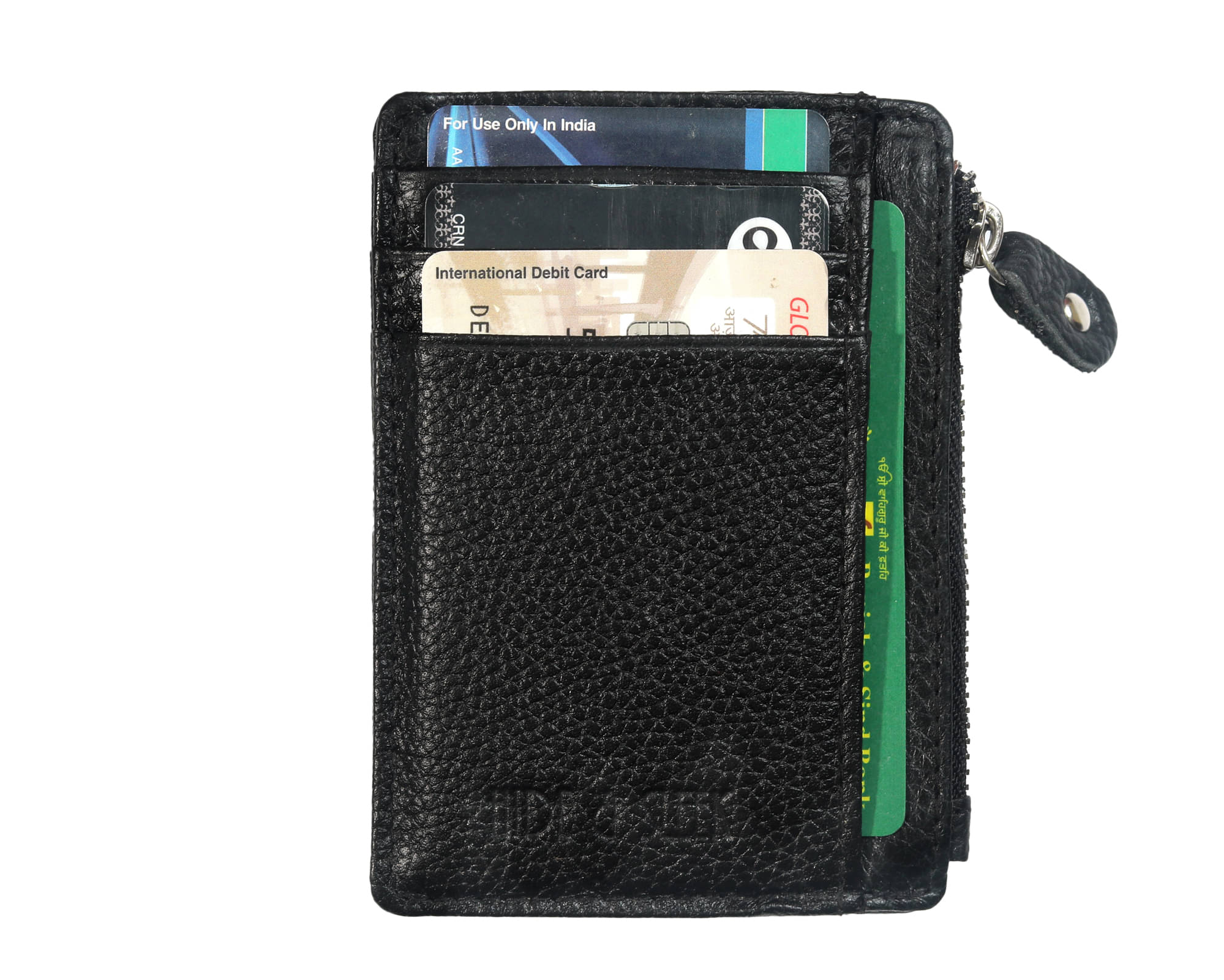     			Hide&Sleek Leather Unisex Card Holder ( Pack of 1 )