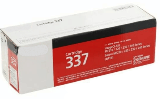 ID CARTRIDGE 337 Black Single Toner for MF211, MF212w, MF221d, MF215, MF226dn, MF217w