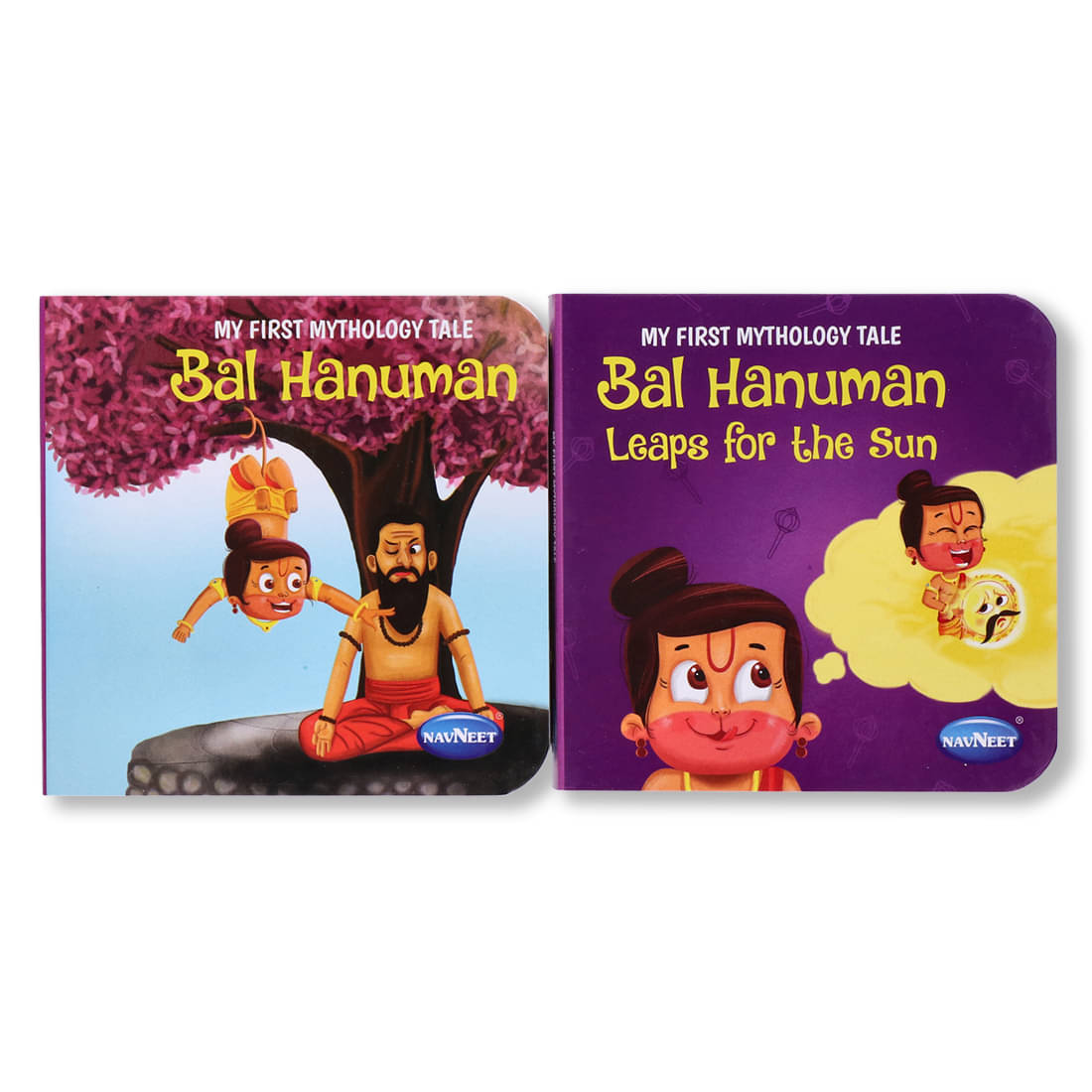     			Navneet My First Mythology Tale Bal Hanuman & Bal Hanuman leaps for the sun Children Classics Vocabulary Words- With Colourful Illustrations- Best collection of short stories