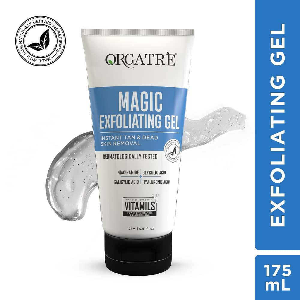 ORGATRE Exfoliating Scrub & Exfoliators For Men & Women ( Pack of 1 )