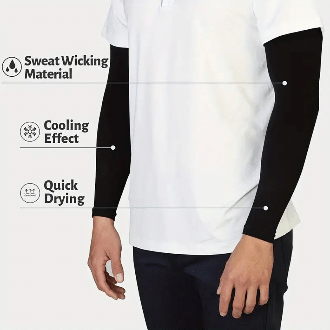    			PROGIENCE Multicolor Solid Riding Sleeves ( Single Set )