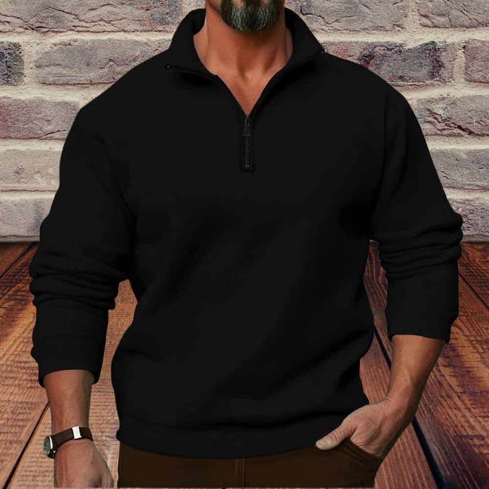Parona Fleece High Neck Men's Sweatshirt - Maroon ( Pack of 1 )