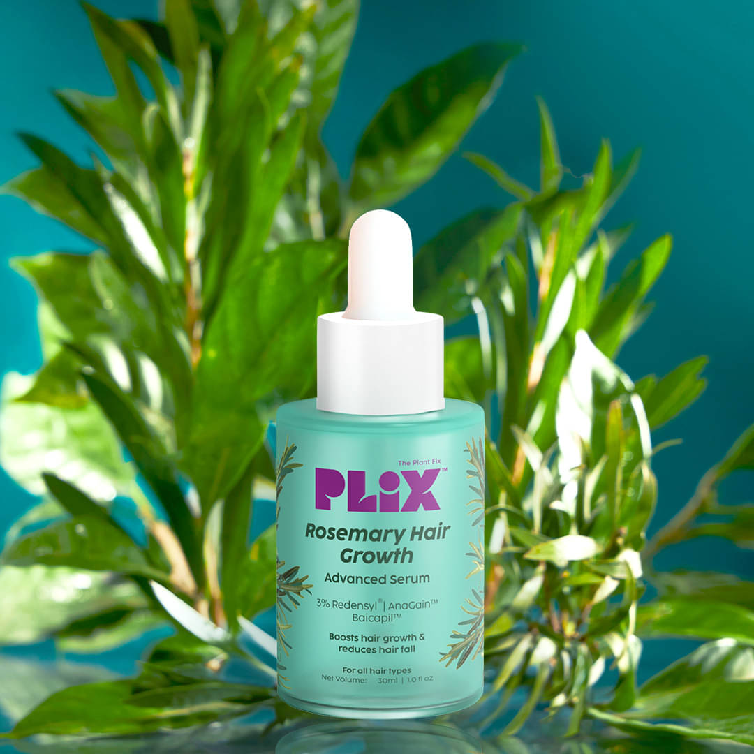     			Plix 3% Redensyl, AnaGain & Baicapil Rosemary Hair Growth Serum 30ml (Pack of 1)