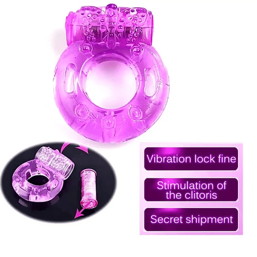     			Powerful Vibrating Cock Ring For Men & Couples PACK OF 1