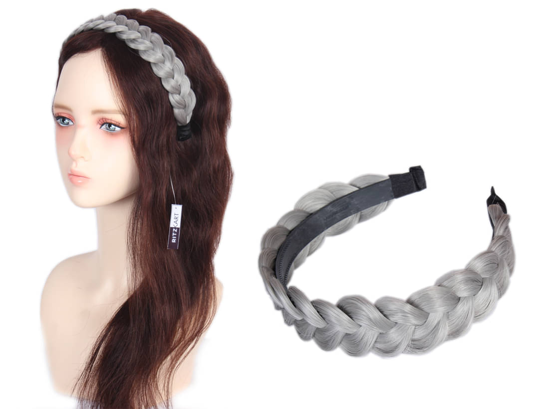     			RITZKART Gray Hair Band ( Pack of 1 )