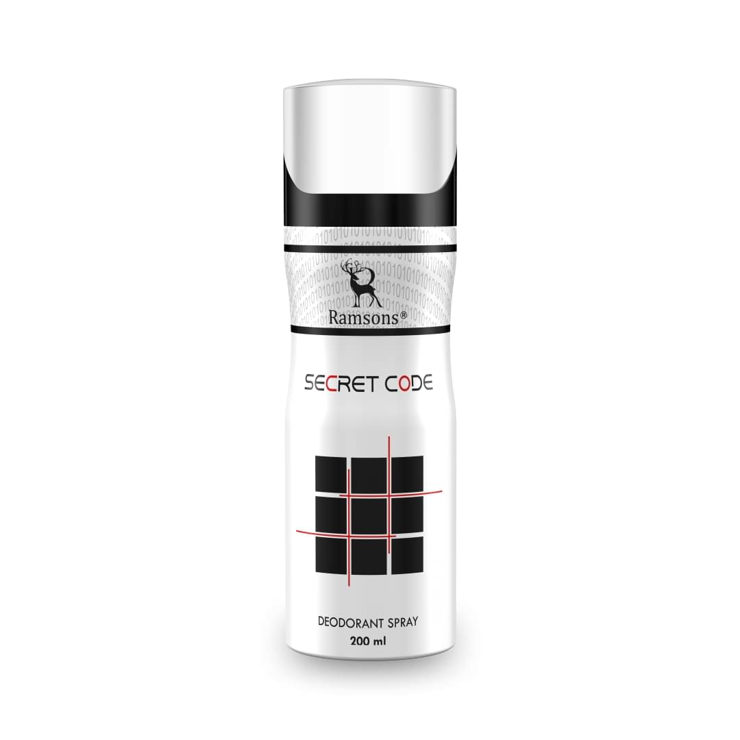 Ramsons - SECRET CODE Deodorant Spray Body Perfume For Men Long Lasting 200 ml (Pack of 1) Ramsons - SECRET CODE Deodorant Spray Body Perfume For Men Long Lasting 200 ml (Pack of 1)