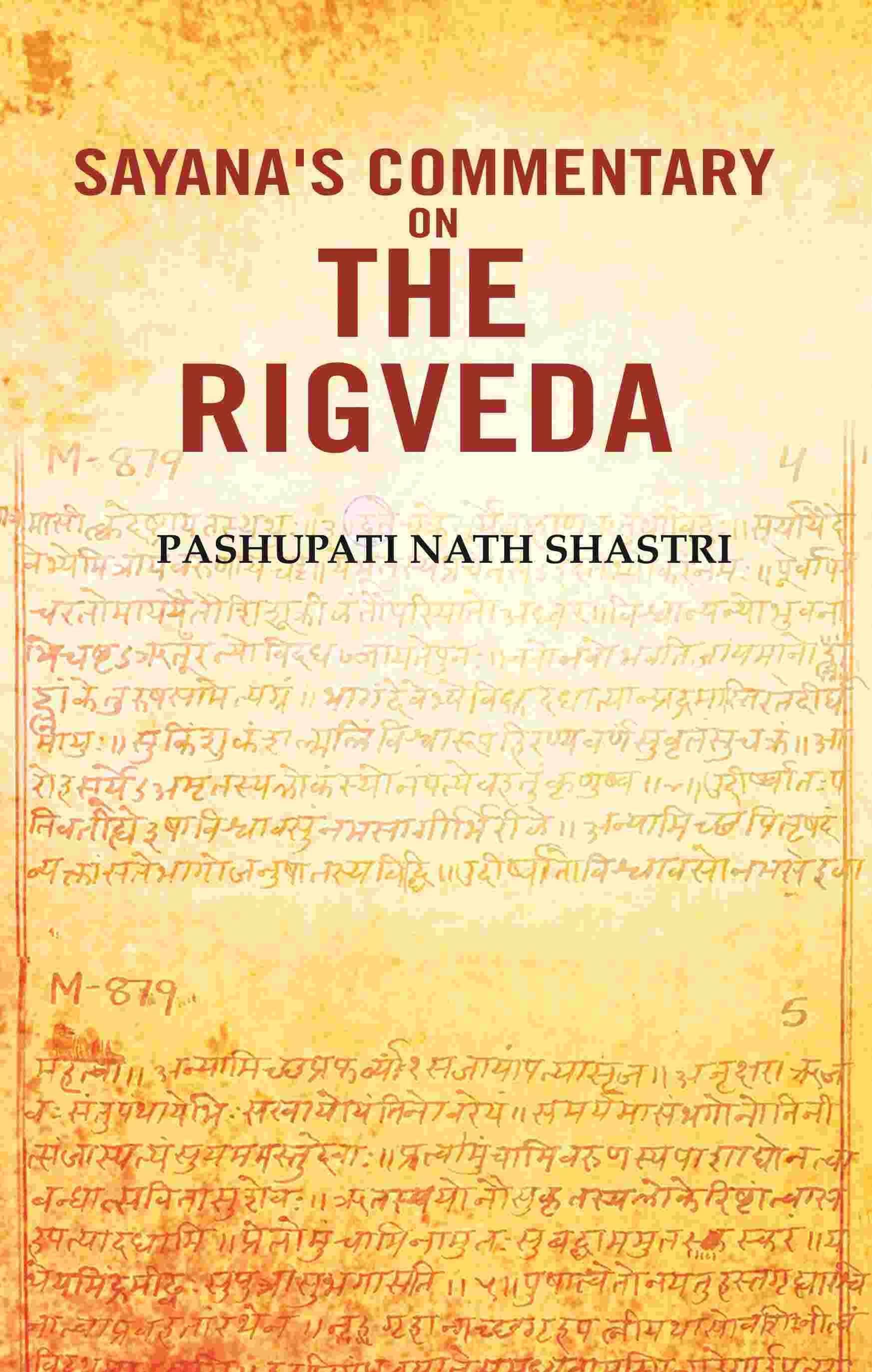     			Sayana's Commentary on The Rigveda [Hardcover]