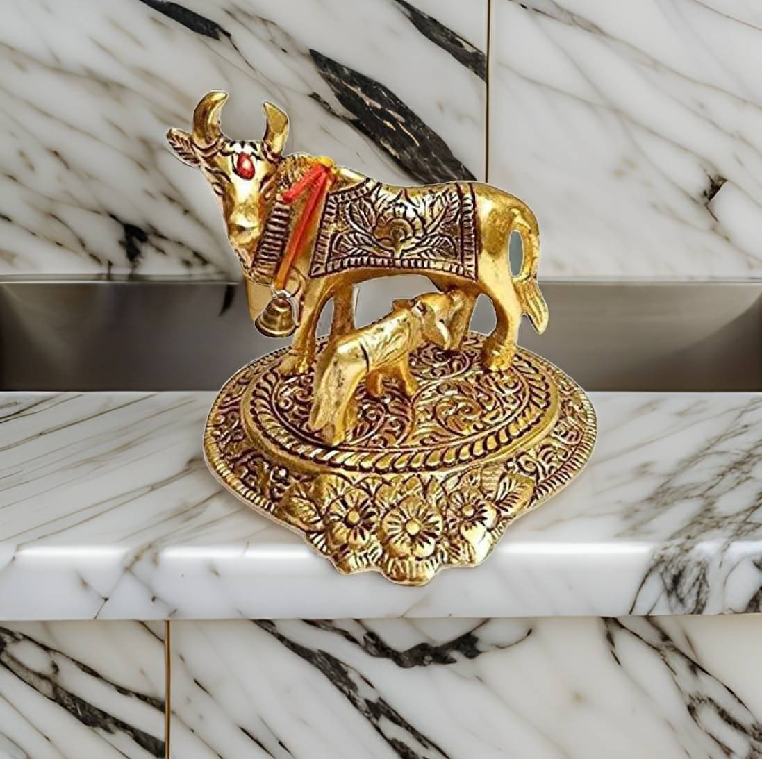 Shri Astha Vinayak God Figurines 7 cm - Pack of 1 Shri Astha Vinayak God Figurines 7 cm - Pack of 1