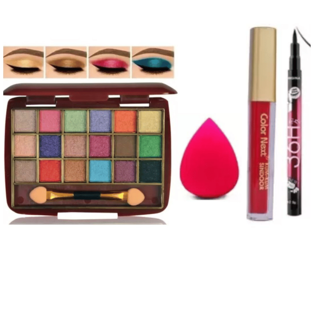     			swenky dazzle makeup combo (Pack of 4)
