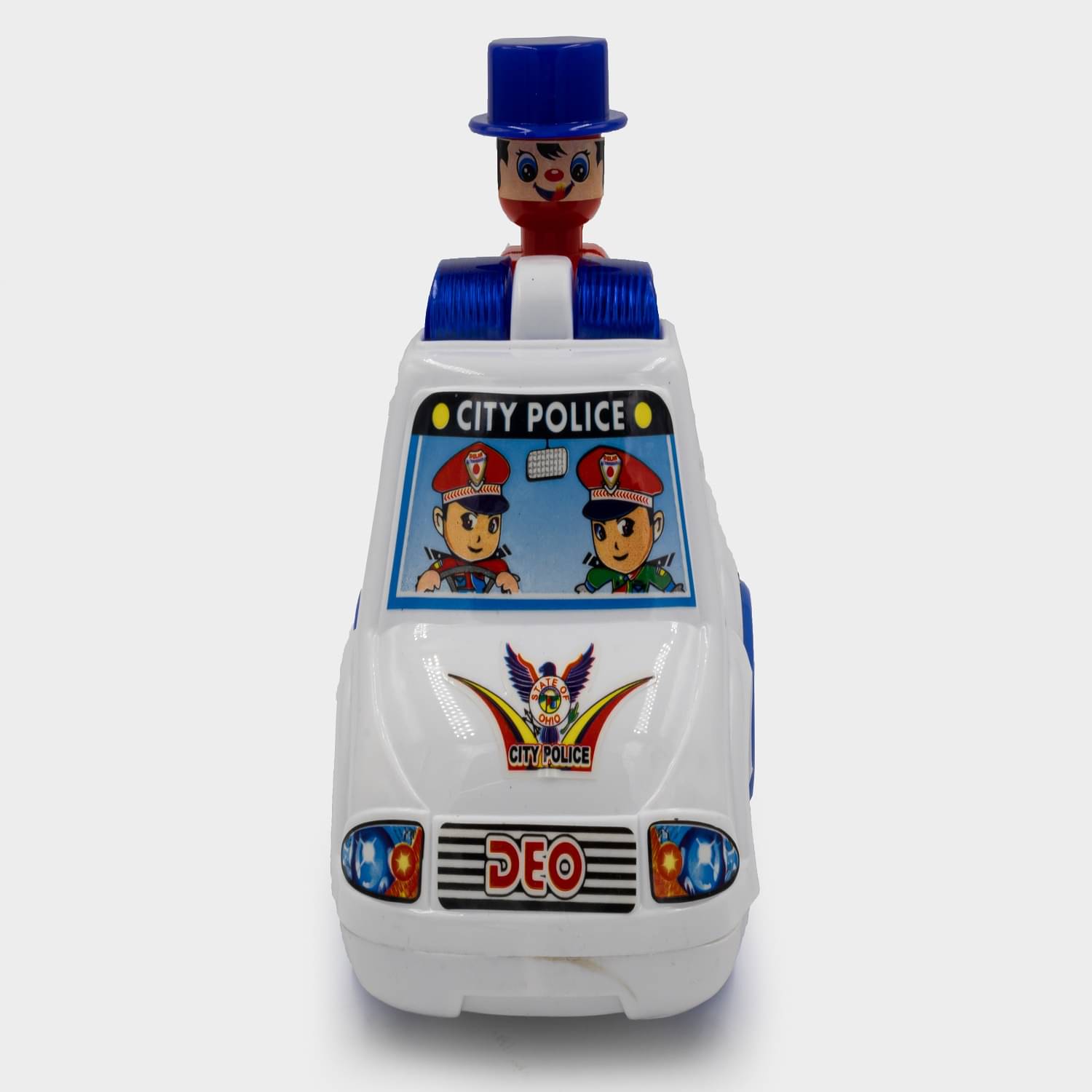     			Toybharat Press N Go City Police Car Travel Toys | Birthday Gift|Push n Go