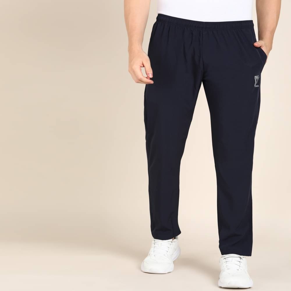 YUNEK Blue Polyester Men's Trackpants ( Pack of 1 ) YUNEK Blue Polyester Men's Trackpants ( Pack of 1 )