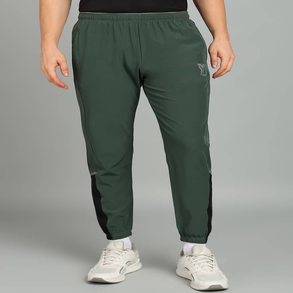     			YUNEK Green Polyester Men's Trackpants ( Pack of 1 )