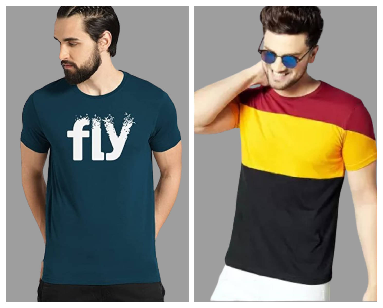 attitude start of fashion Pack of 2 Polyester Regular Fit Men's T-Shirt ( Maroon )     			attitude start of fashion Pack of 2 Polyester Regular Fit Men's T-Shirt ( Maroon )
