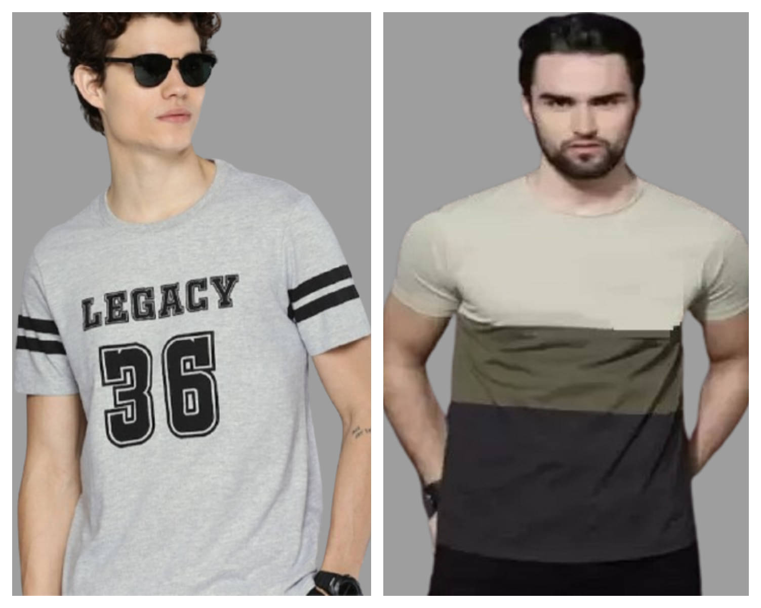 attitude start of fashion Polyester Regular Fit Printed Half Sleeves Men's Round T-Shirt - Olive ( Pack of 2 ) attitude start of fashion Polyester Regular Fit Printed Half Sleeves Men's Round T-Shirt - Olive ( Pack of 2 )