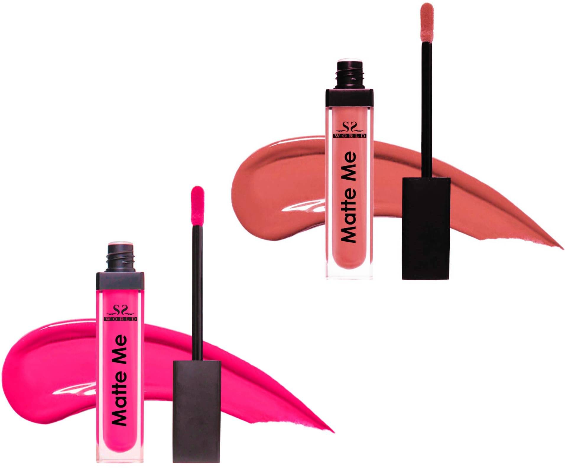     			ssworld Pink Matte Lipstick 6