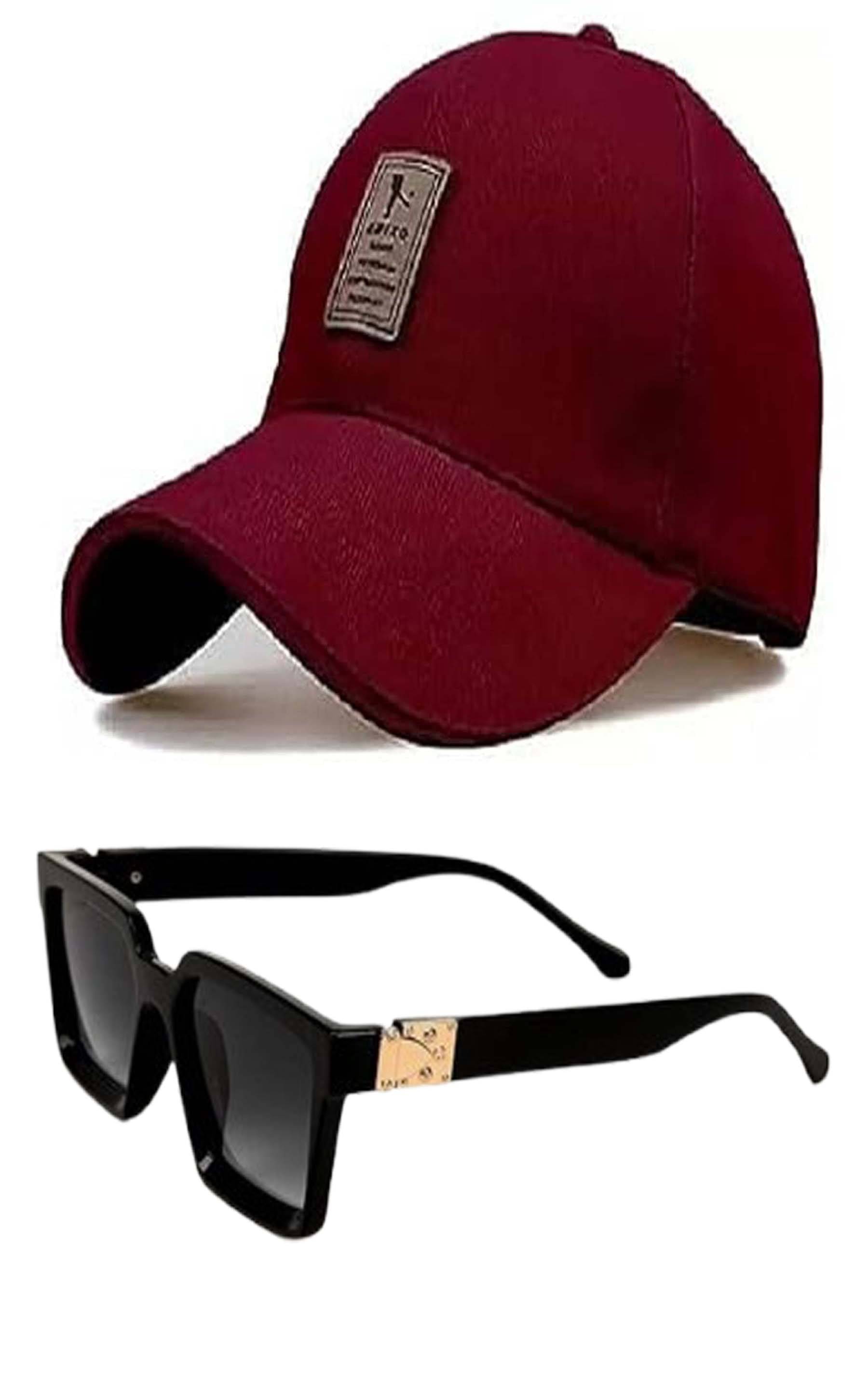 windexa Pack of 2 Polyester Men's Cap ( Multicolor ) windexa Pack of 2 Polyester Men's Cap ( Multicolor )
