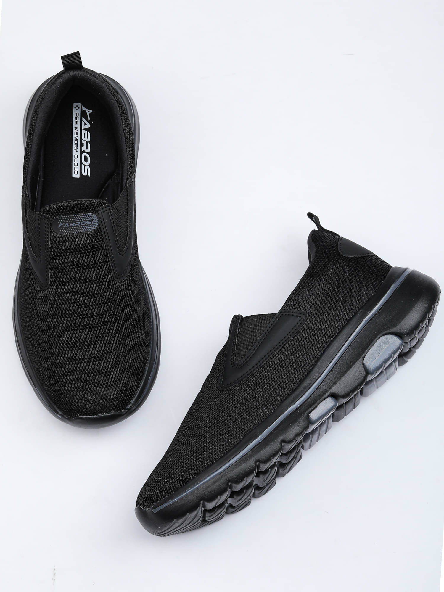 Abros ARTHUR Black Men's Sports Running Shoes     			Abros ARTHUR Black Men's Sports Running Shoes