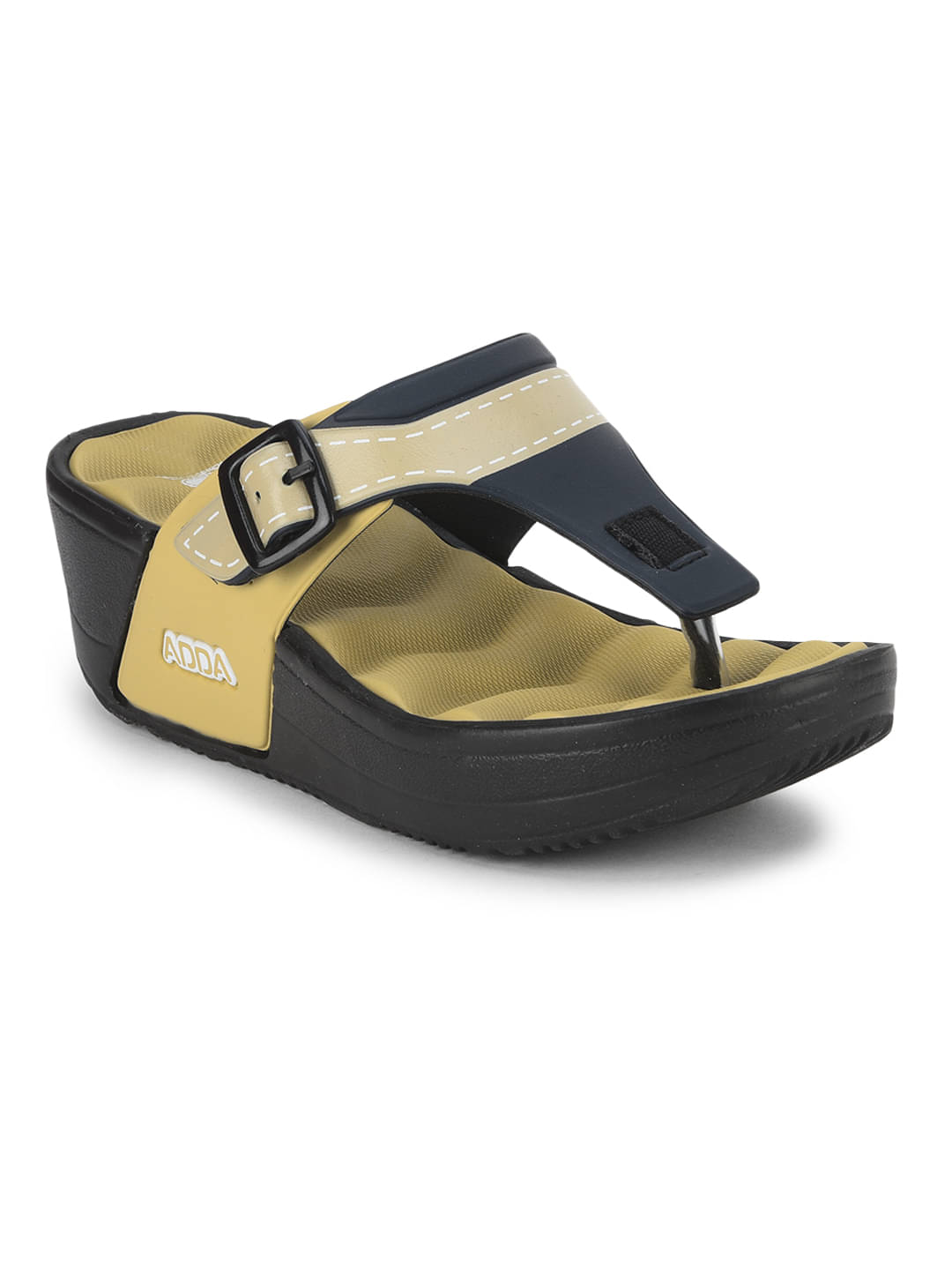 Adda Beige Women's Slip On Heels Adda Beige Women's Slip On Heels
