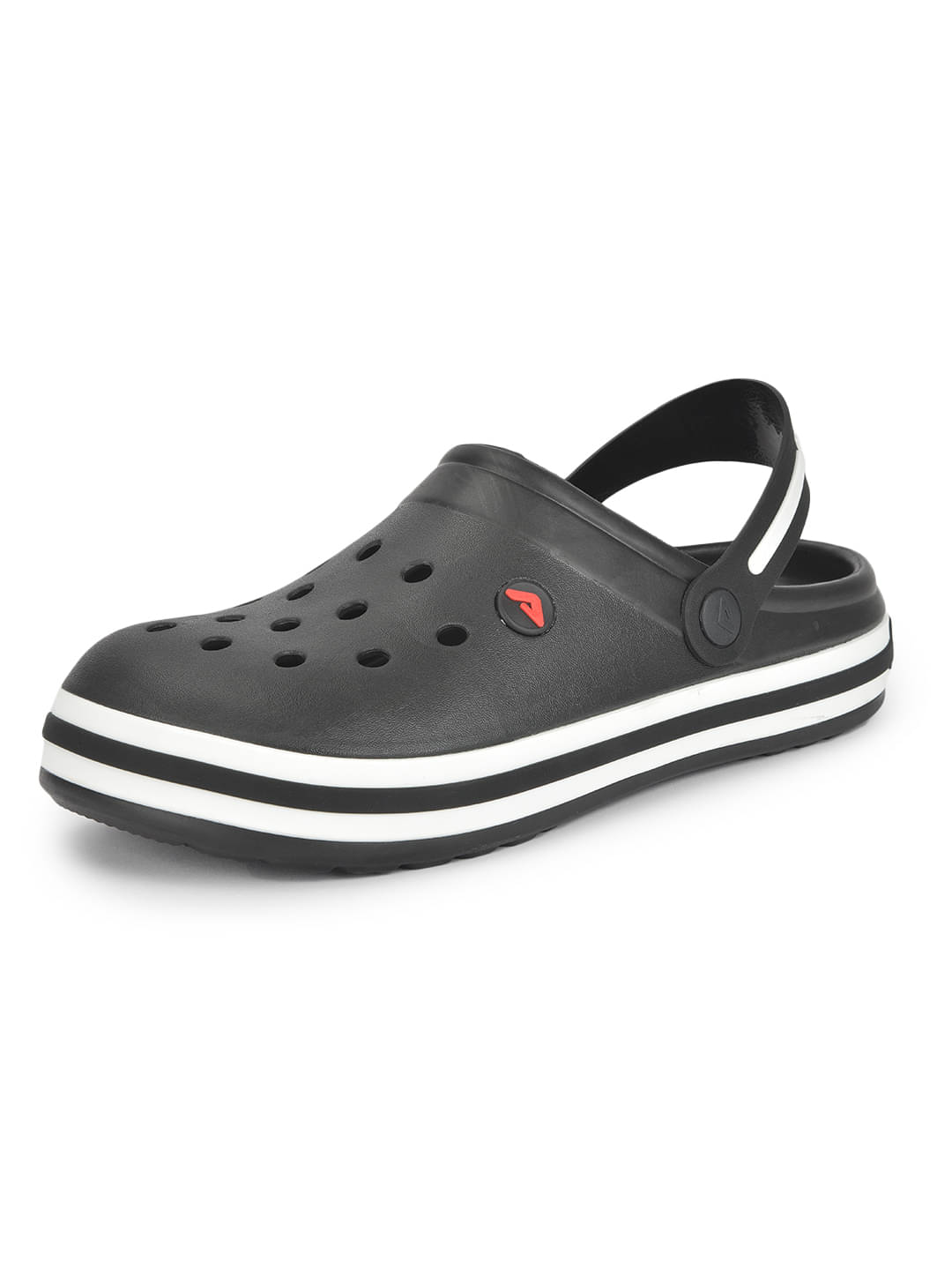     			Adda - Black Men's Clogs