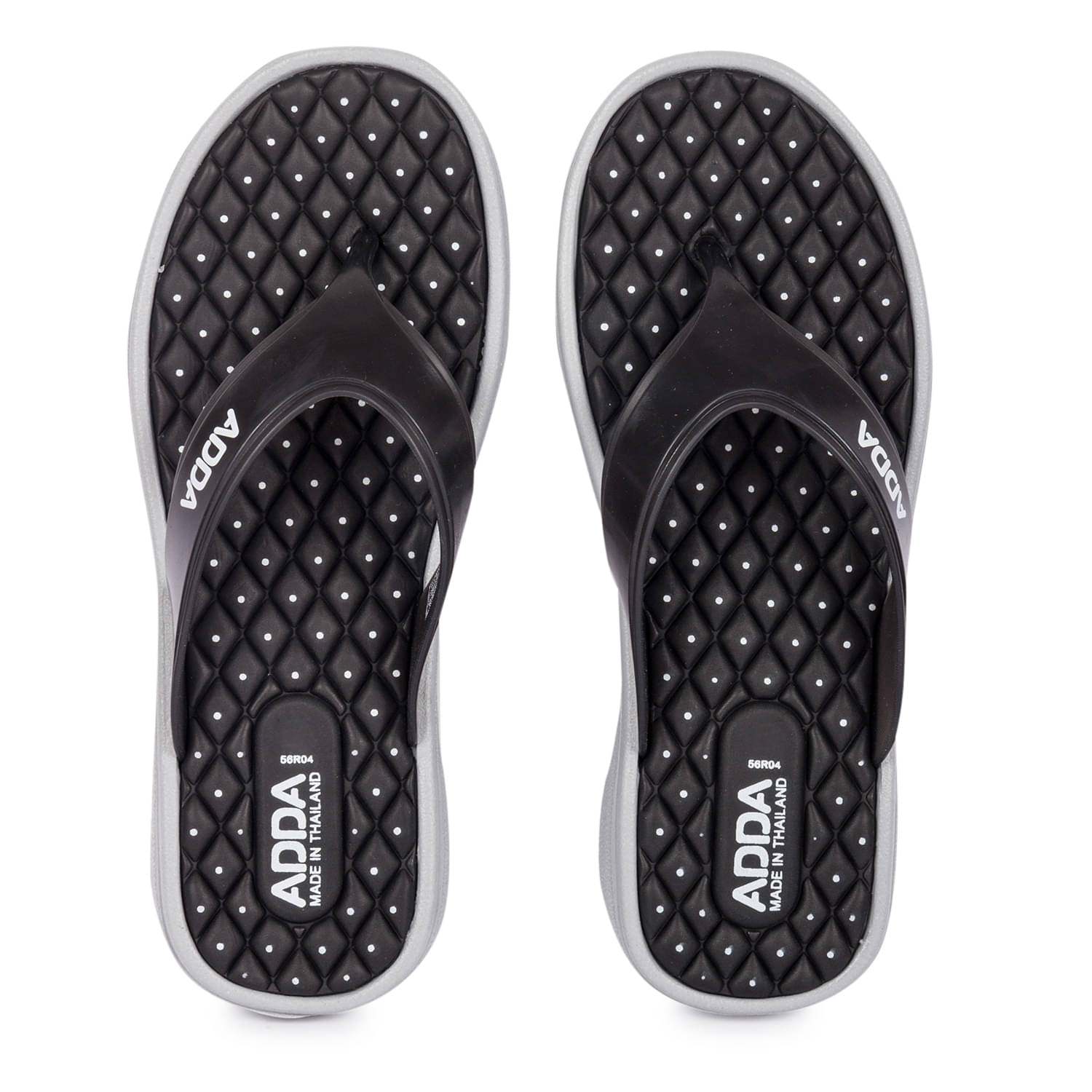     			Adda Black Women's Slipper