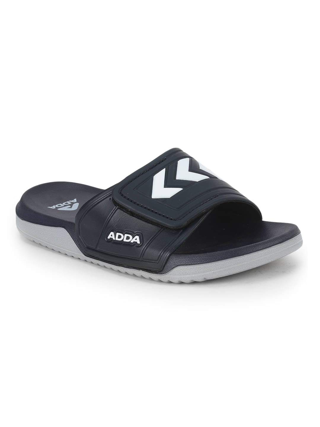     			Adda Navy Men's Slide Flip Flop