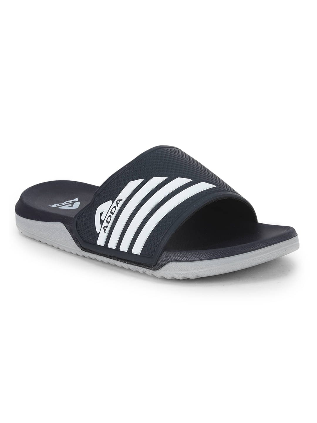     			Adda Navy Men's Slide Flip Flop