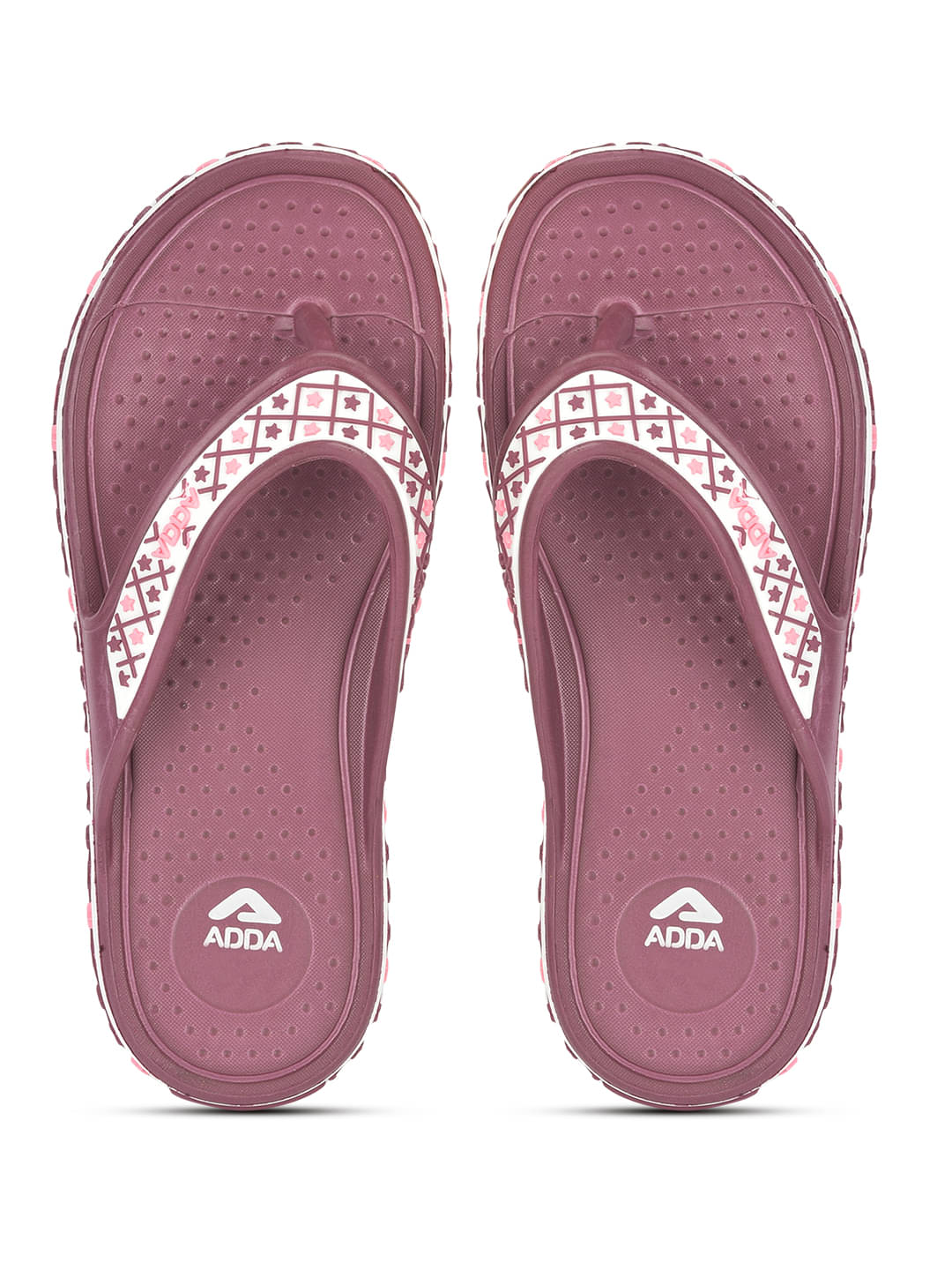     			Adda Purple Women's Slipper