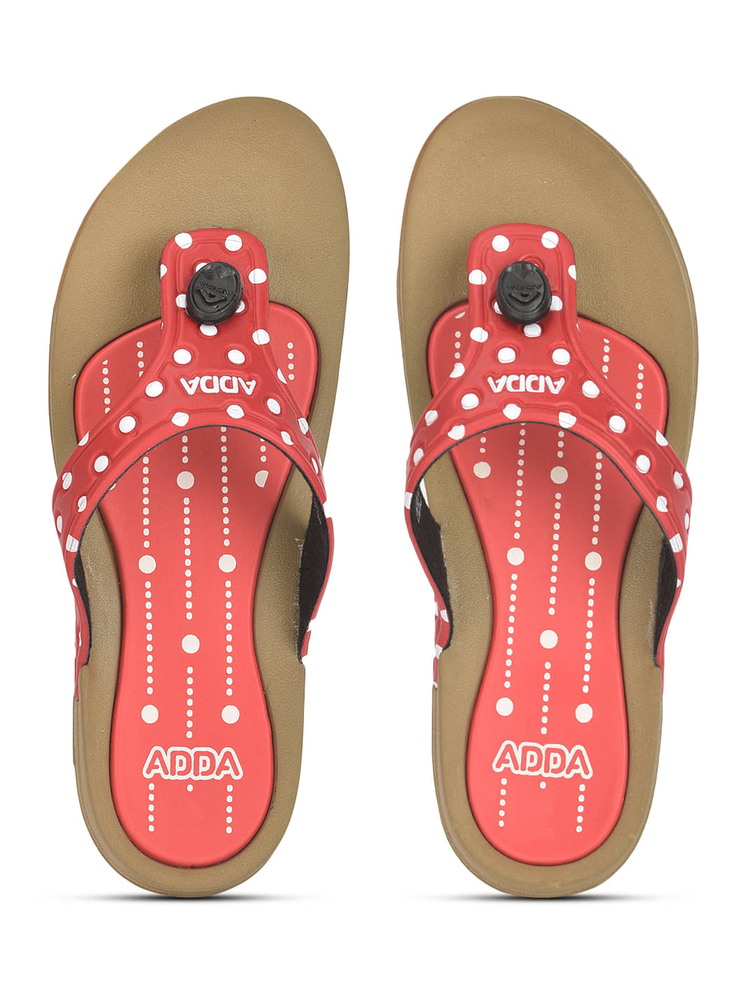     			Adda Red Women's Slipper