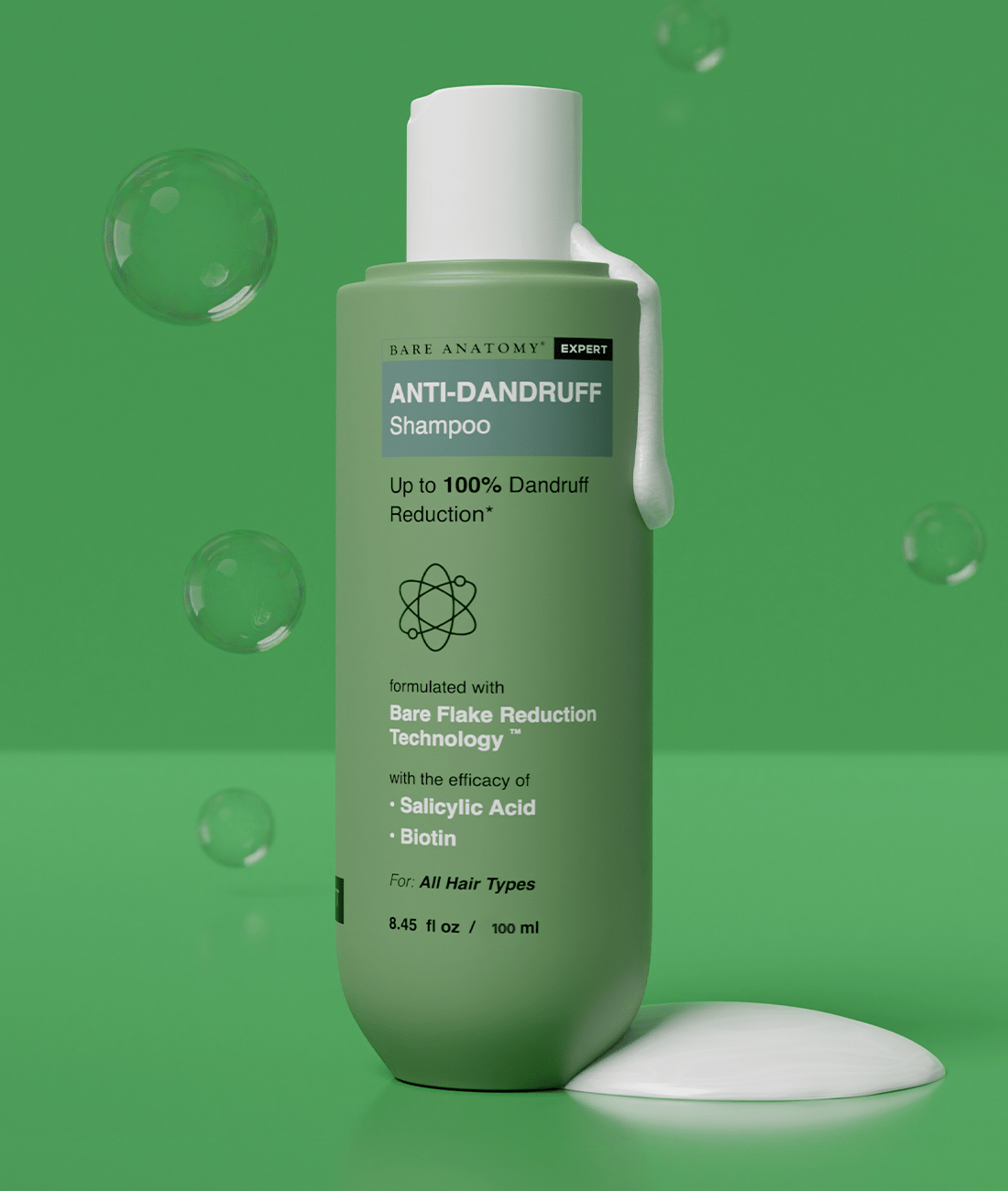 Bare Anatomy Salicylic Acid & Biotin Anti-Dandruff Shampoo For Strengthening Hair , 100ml (Pack of 1) Bare Anatomy Salicylic Acid & Biotin Anti-Dandruff Shampoo For Strengthening Hair , 100ml (Pack of 1)