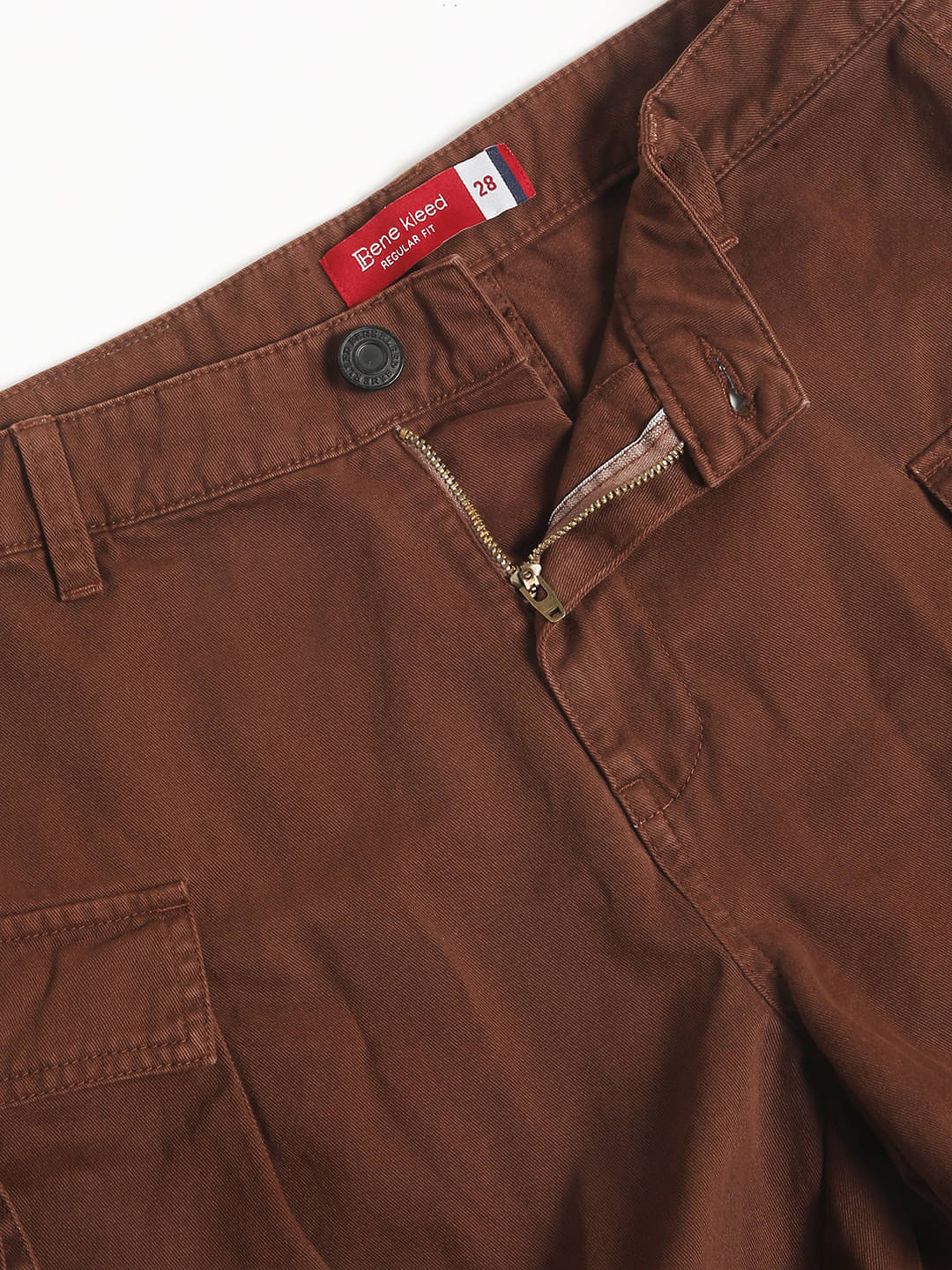     			Bene Kleed Women Regular Fit High-Rise Cargo Shorts