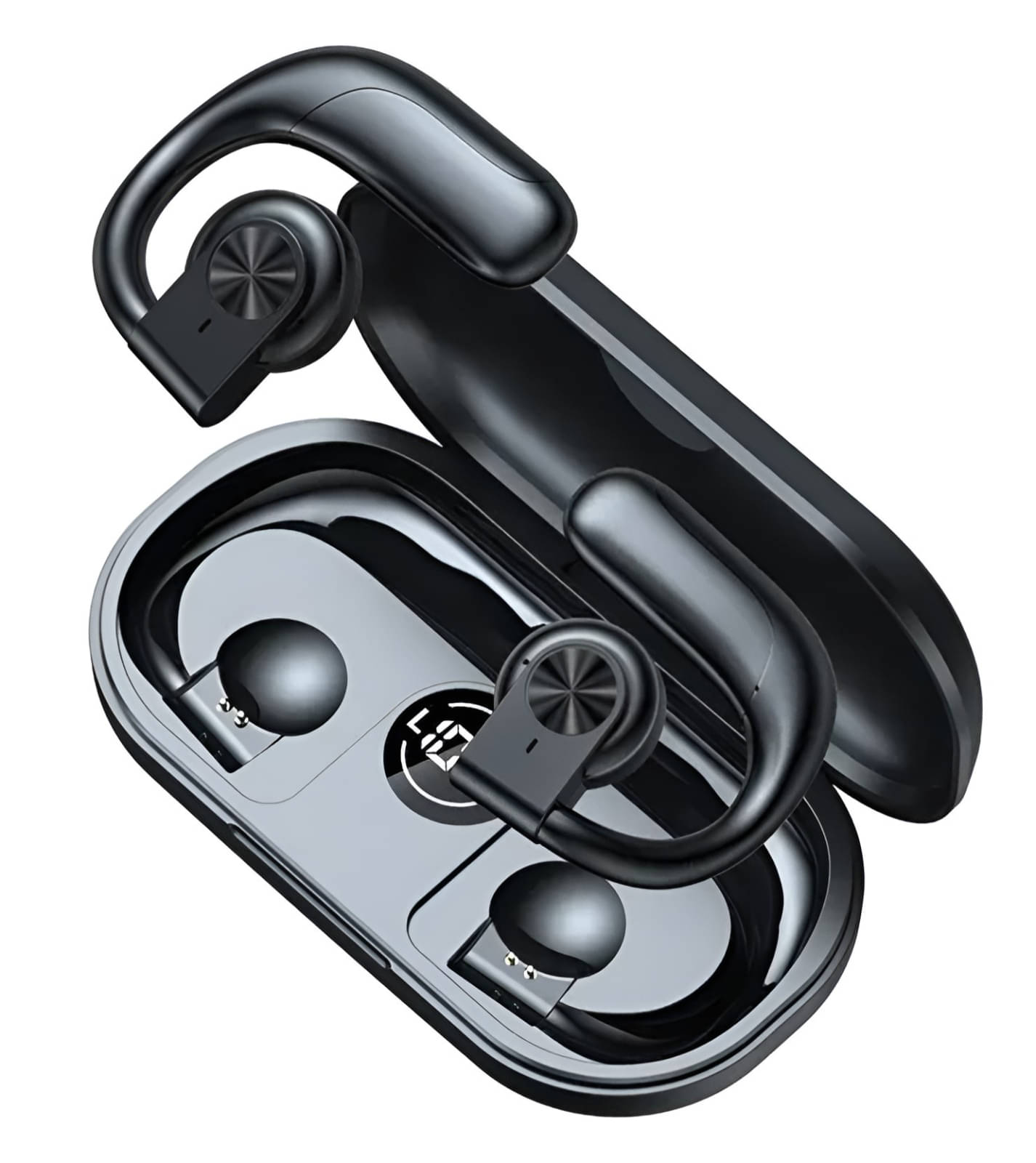     			COREGENIX NEW GT03 Bluetooth True Wireless (TWS) On Ear 48 Hours Playback Low Latency,Powerfull bass IPX4(Splash & Sweat Proof) Black