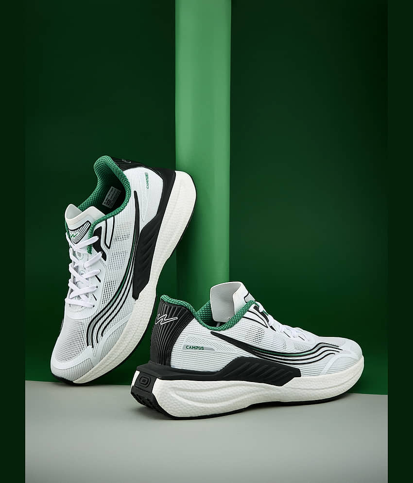 Campus RENEGADE Black Men's Sports Running Shoes - Main Image