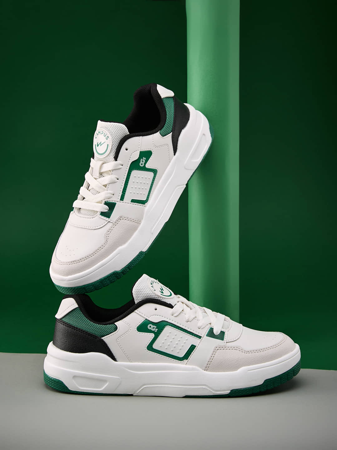 Campus OG-34 Off White Men's Sneakers - Casual Shoes | Buy online on ZillyBuy