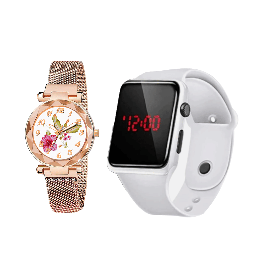     			Cosmic Rose Gold Metal Analog Womens Watch
