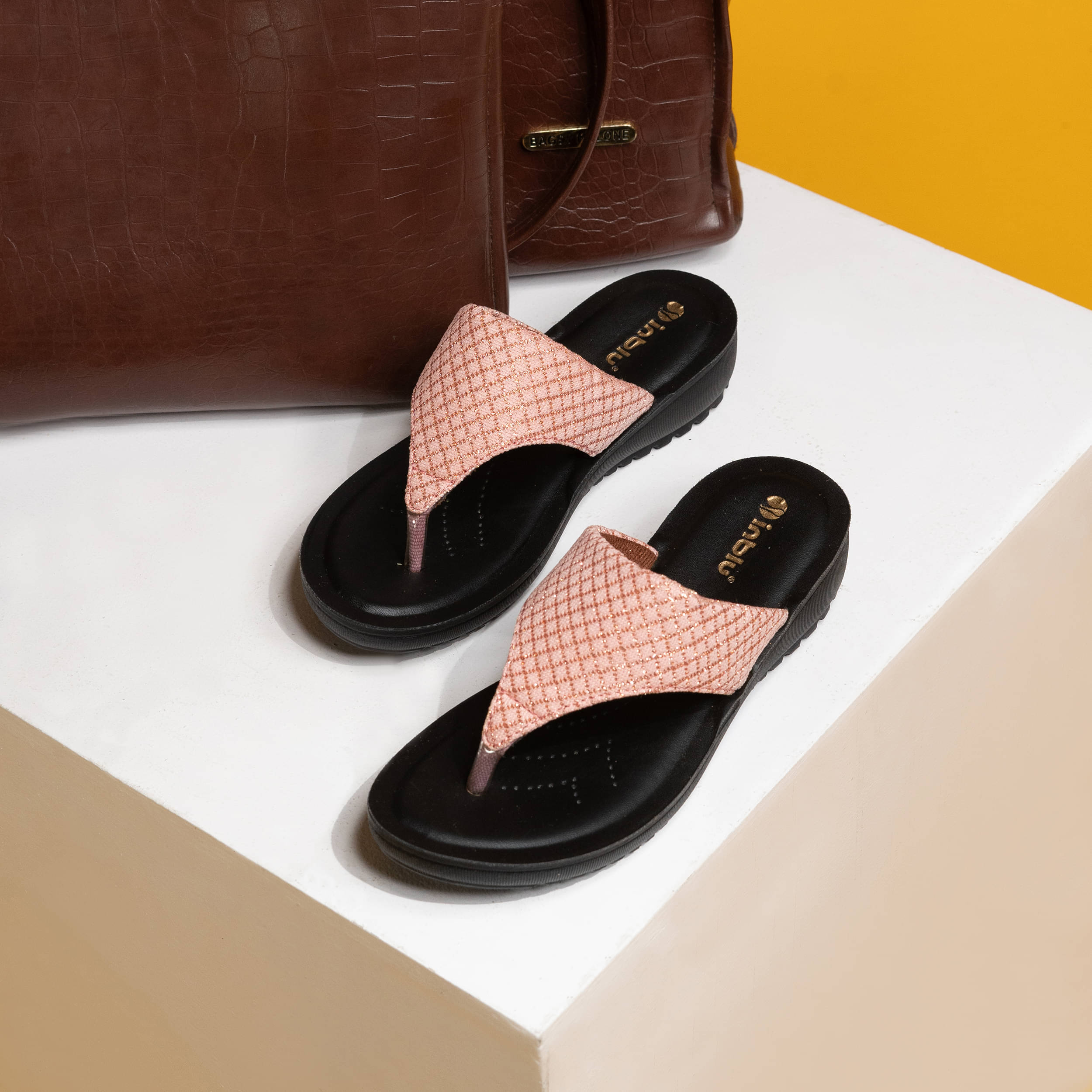     			Inblu Pink Women's Slipper
