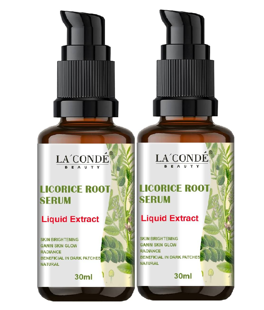     			La'Conde Face Serum Fragrance-Free Formulation Moisturizing For All Skin Type ( Pack of 2 )