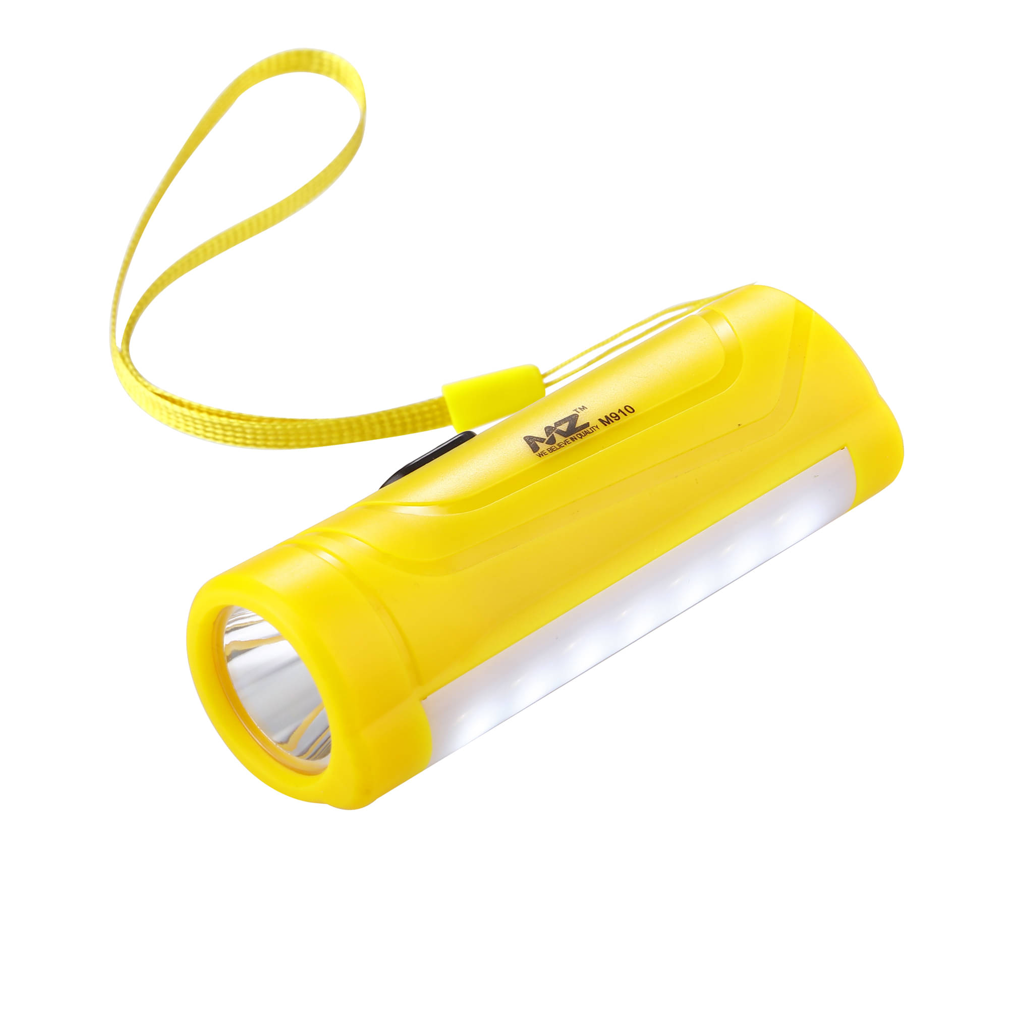 MZ - 12W Rechargeable Flashlight Torch ( Pack of 1 ) MZ - 12W Rechargeable Flashlight Torch ( Pack of 1 )