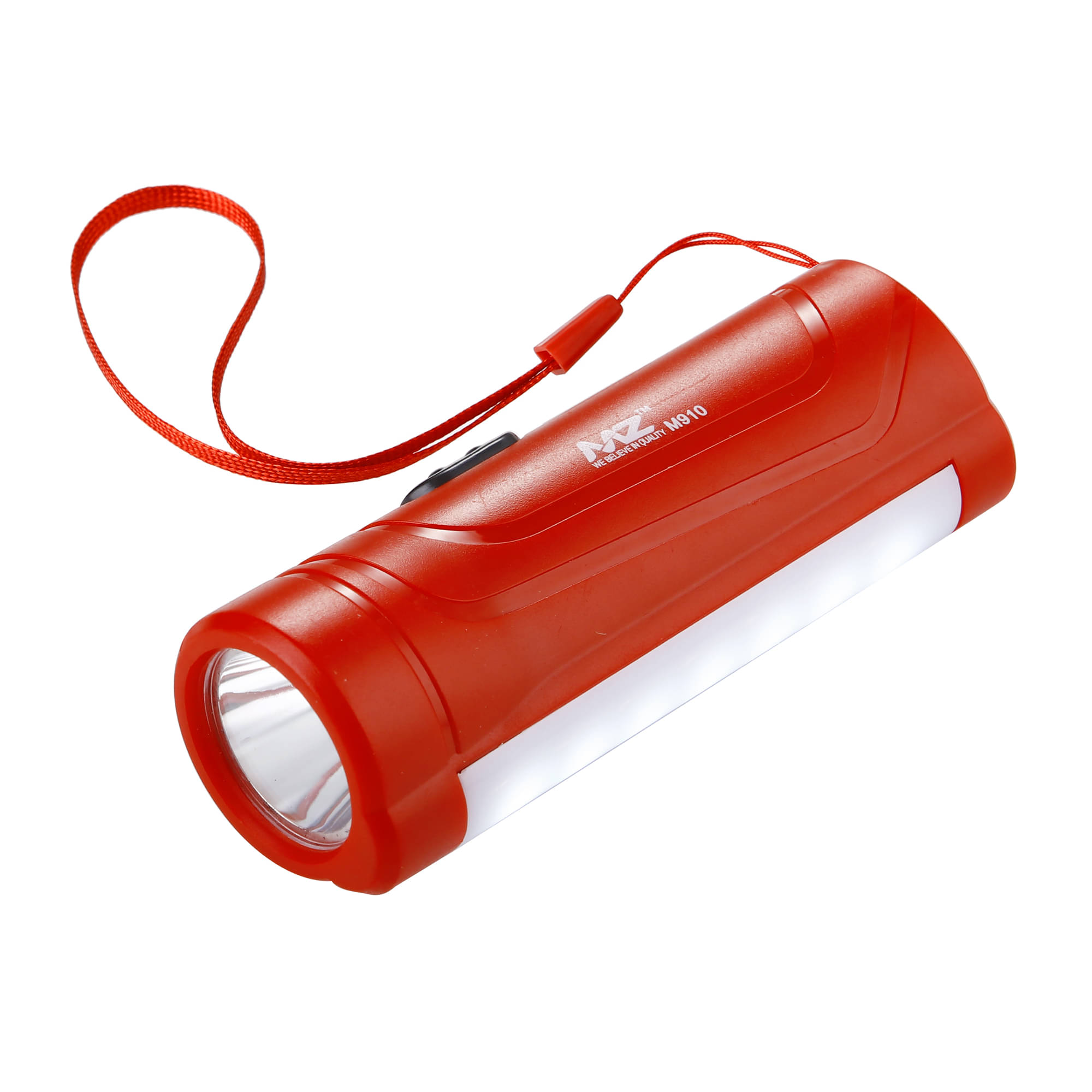 MZ - 12W Rechargeable Flashlight Torch ( Pack of 1 ) MZ - 12W Rechargeable Flashlight Torch ( Pack of 1 )