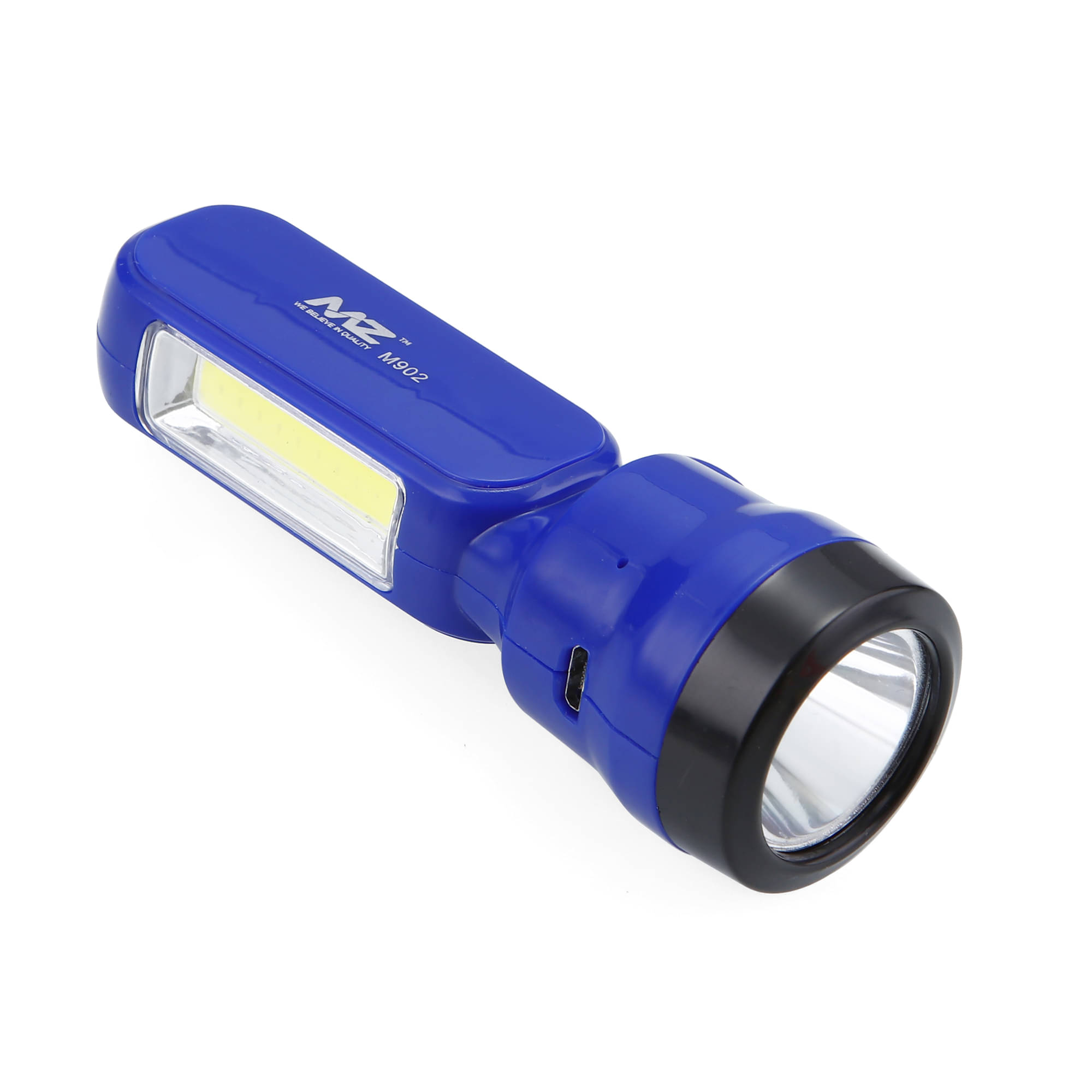 MZ - 25W Rechargeable Flashlight Torch ( Pack of 1 ) MZ - 25W Rechargeable Flashlight Torch ( Pack of 1 )